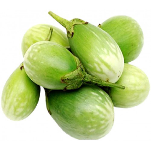 Picture of Round Brinjals Green - 700 gm