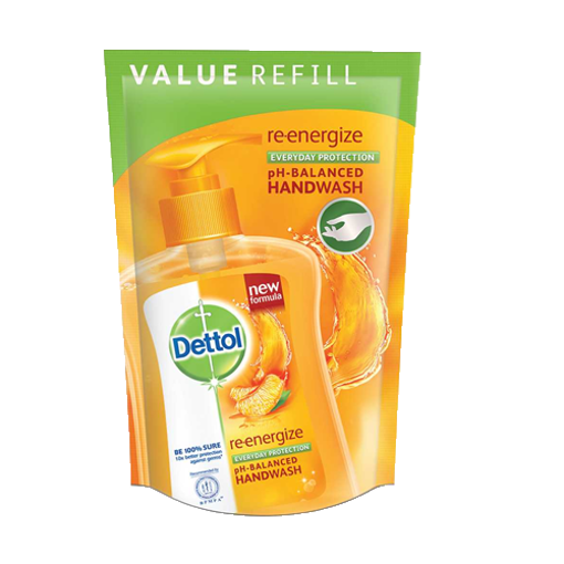 Picture of Dettol Handwash Re-energize Liquid Soap Refill - 170 ml