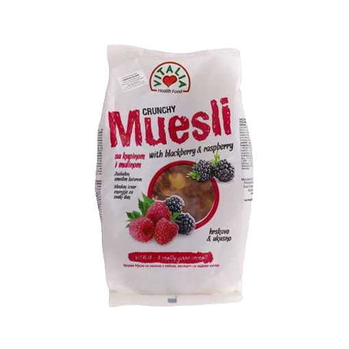 Picture of Vitalia Crunchy Muesli (Blackberry & Raspberry) - 320 gm