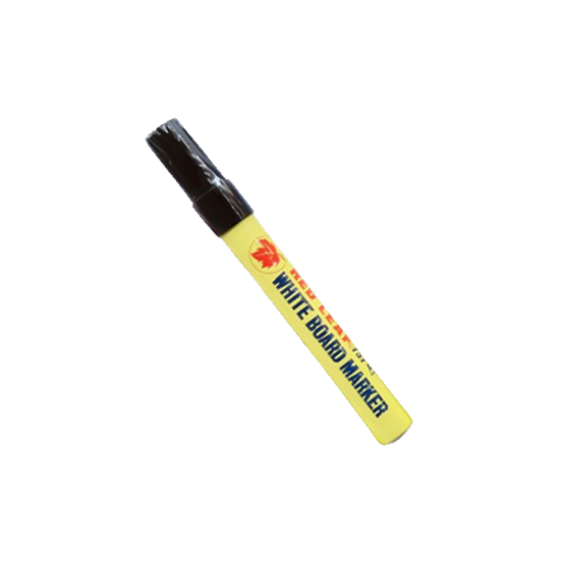 Picture of Red Leaf White Board Marker Pen Black - Each