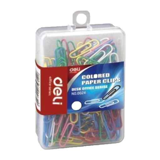 Picture of Deli Colored Paper Zems Clips (0024) - 100 pcs