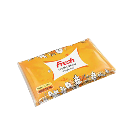 Picture of Fresh White Wallet Tissue (10X2 Ply) - 12 pcs