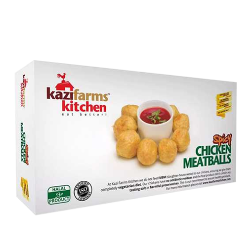 Picture of Kazi Farms Kitchen Chicken Spicy Meat Ball - 250 gm